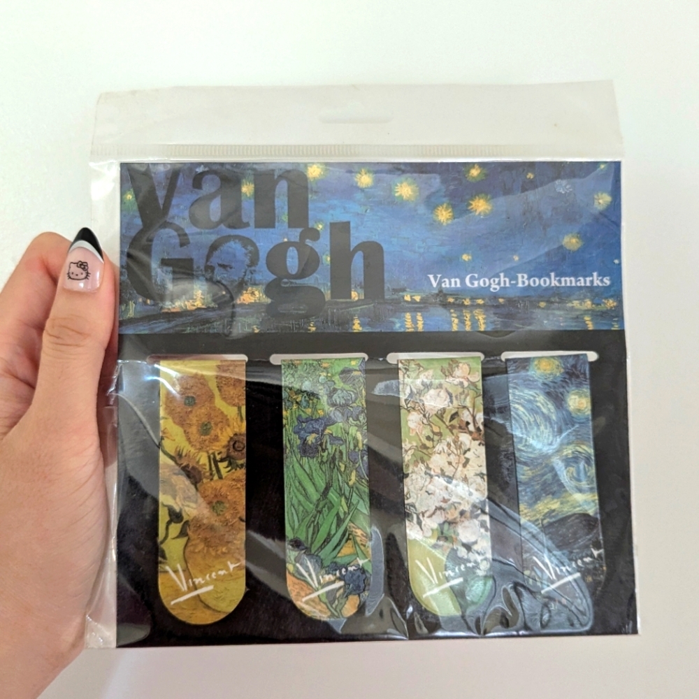 Magnetic Van Gogh bookmarks